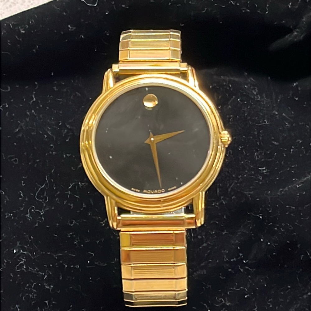 Movado watches gold